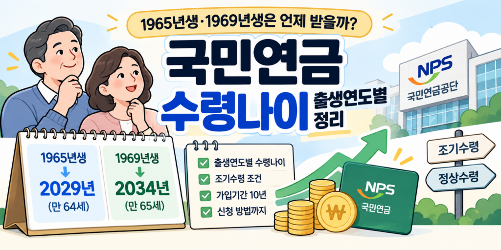 국민연금 수령나이 썸네일