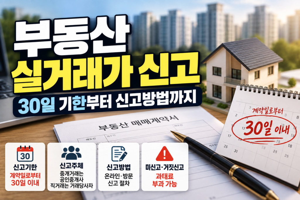 부동산 실거래가 신고 썸네일